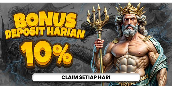 BONUS DEPOSIT HARIAN 10%